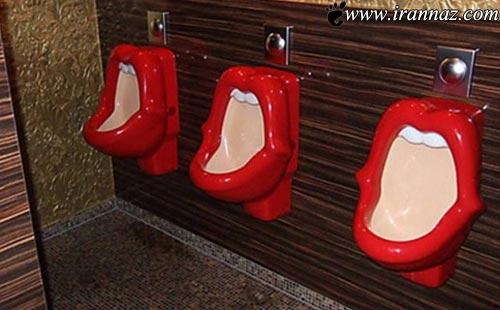 تصاویر و عکسهای خنده دار از انواع توالت فرنگی
