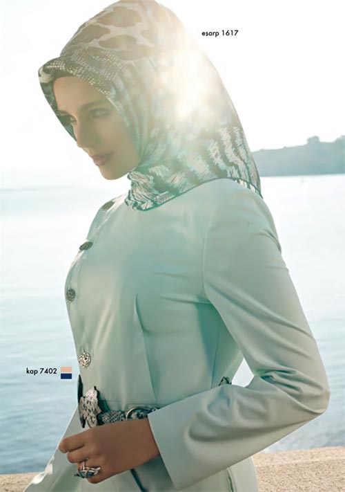 تصاویر و عکس های جدیـدترین مـدل های مانتـو و پوشش های با حجاب